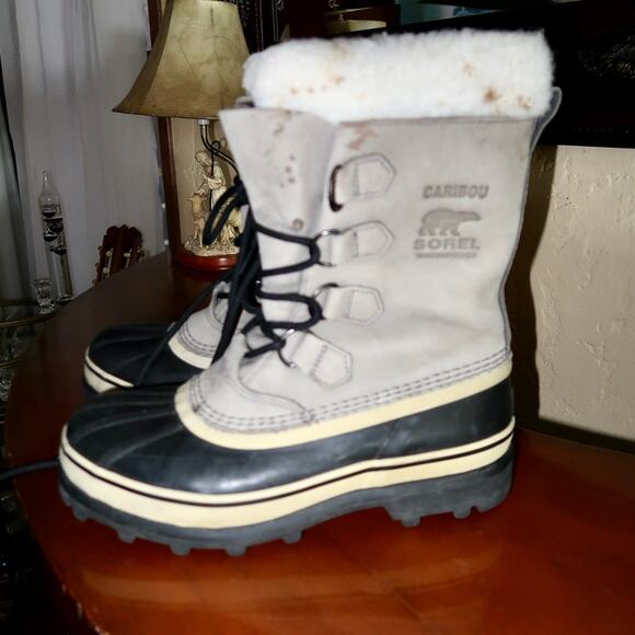 Sorel CARIBOU Women's Waterproof Boot 8.5-9 - Picture 3 of 9